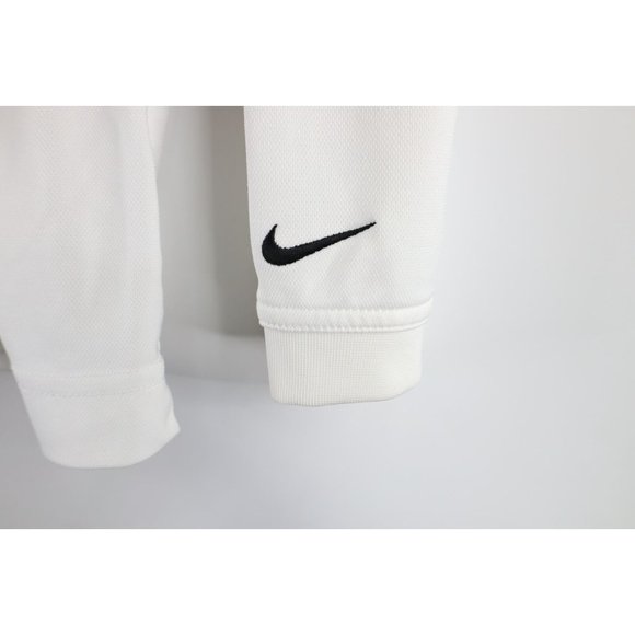 Nike Golf Mens Medium Travis Scott Mini Swoosh Mock Neck Long Sleeve Shirt White - Picture 5 of 8
